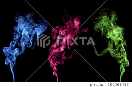 Abstract colorful smoke 106361457