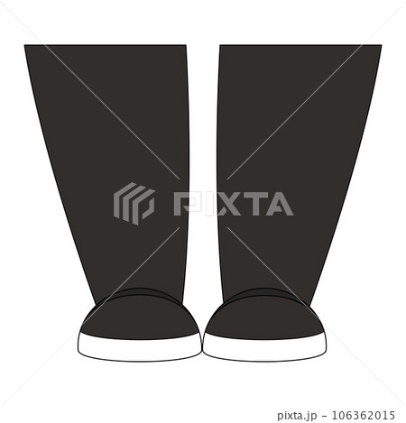 Isolated colored shoes clothes icon Vector Isolated colored shoes clothes icon Vector 106362015