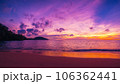 sunset on the beach 106362441