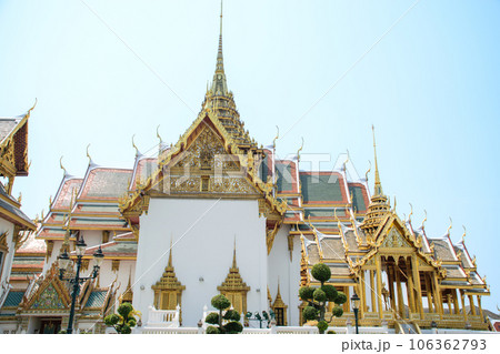 Temple of the Emerald Buddha and Grand Palace Bangkok. 106362793