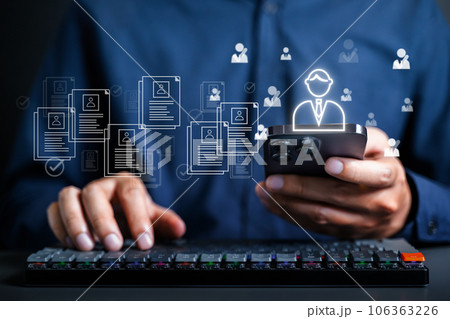 Human resources people employee hiring, We are hiring photo background Human resources people employee hiring, We are hiring photo background 106363226