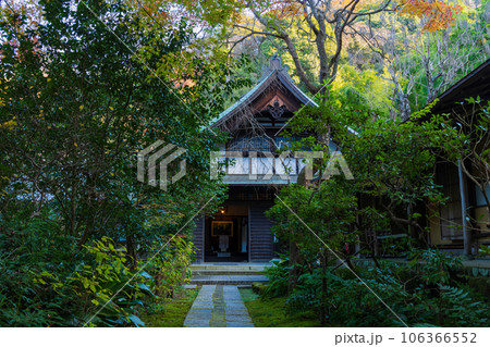 晩秋の古都鎌倉 紅葉の瑞泉寺 庫裡 晩秋の古都鎌倉 紅葉の瑞泉寺 庫裡 106366552