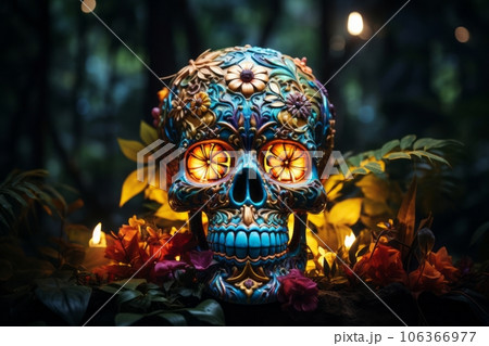 ドクロ,Generative AI AI画像 ドクロ,Generative AI AI画像 106366977