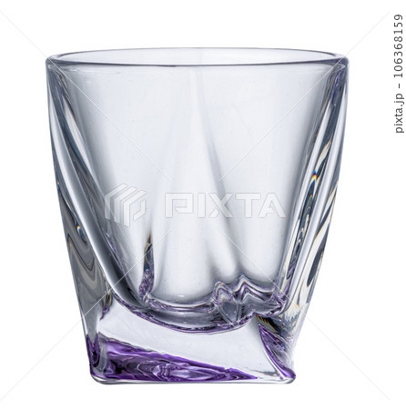 New empty glass isolated on white background New empty glass isolated on white background 106368159