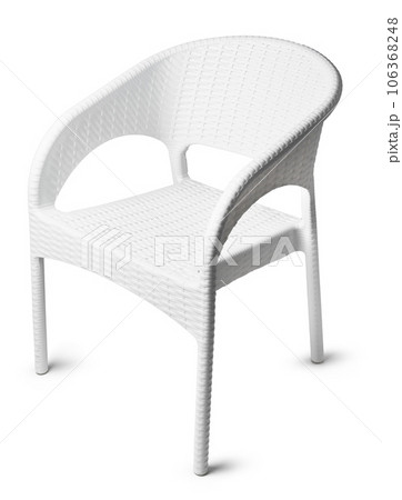 Comfortable chair isolated on white. Studio shot Comfortable chair isolated on white. Studio shot 106368248