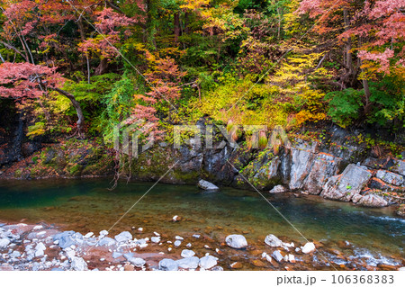 湯瀬渓谷（秋） 106368383