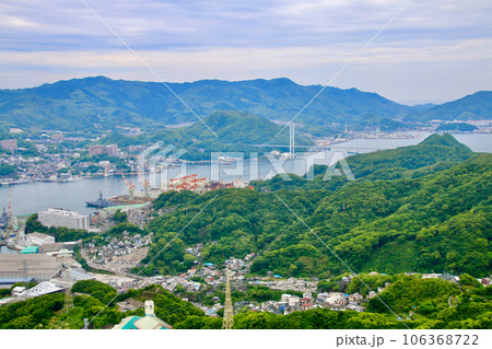稲佐山展望台からの眺望・南側（長崎県・長崎市） 106368722