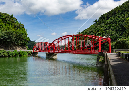 国指定重要文化財 河内貯水池南河内橋 北九州市八幡東区 国指定重要文化財 河内貯水池南河内橋 北九州市八幡東区 106370840