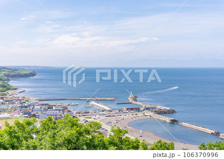 厚田漁港　厚田海浜プール　厚田キャンプ場 106370996