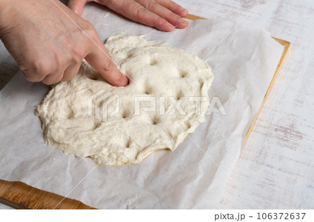 フォカッチャ  生地 106372637