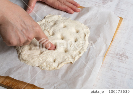 フォカッチャ  生地 106372639