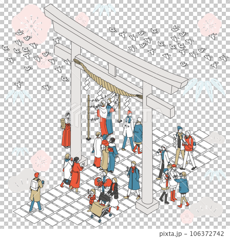 初詣 イメージ 初詣 イメージ 106372742