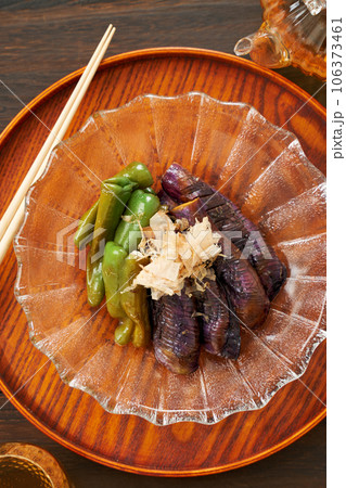 ナスとピーマンの煮浸し ナスとピーマンの煮浸し 106373461