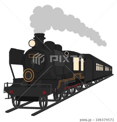 SLのイラスト SLのイラスト 106374571