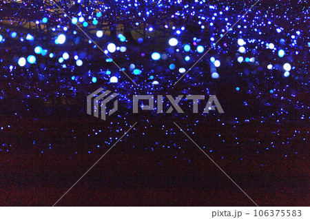 イルミネーション　背景素材 106375583