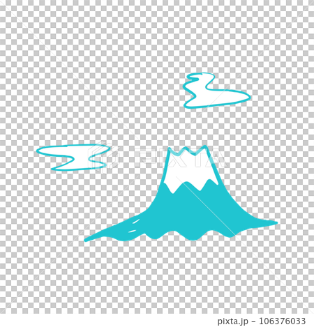 富士山 イラスト 手書き 富士山 イラスト 手書き 106376033