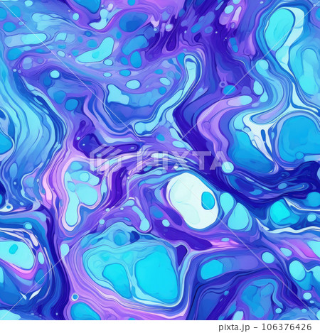 Scientific water pattern. Water surface. For banner, postcard, book illustration. Created with generative AI tools 106376426
