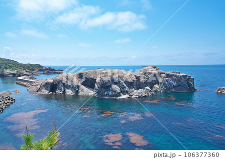 【日御碕遊歩道からの風景 (鳥見台)】 島根県出雲市大社町日御碕 106377360
