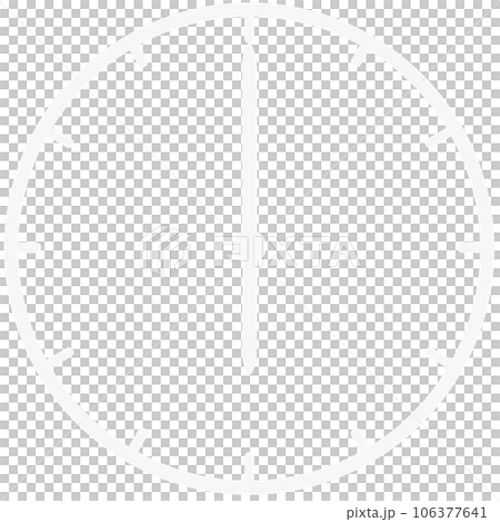 黒背景に使える時計のアイコン 黒背景に使える時計のアイコン 106377641