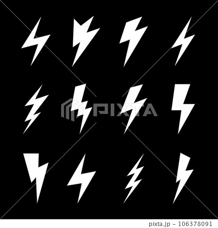Lightning Icon Lightning Icon 106378091