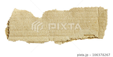 torn brown tissue paper isolated on white background Stock Photo by  studio2013