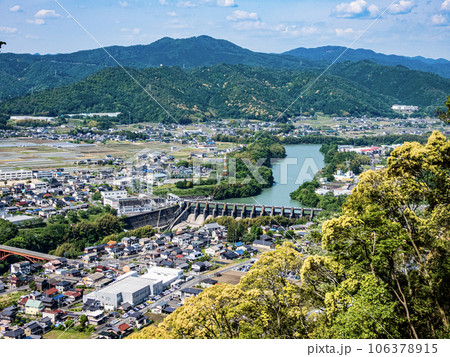 美濃金山城址の景色 106378915