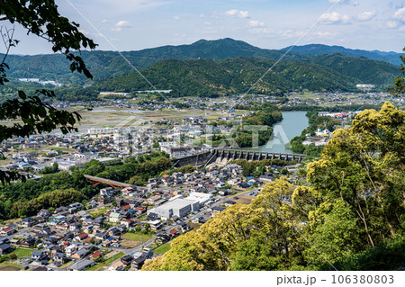 美濃金山城址の景色 106380803