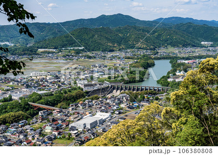 美濃金山城址の景色 美濃金山城址の景色 106380808
