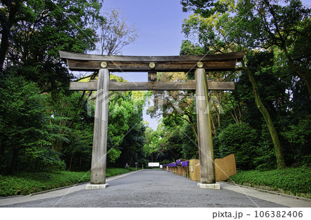 明治神宮 大鳥居(第二鳥居・二の鳥居) 明治神宮 大鳥居(第二鳥居・二の鳥居) 106382406