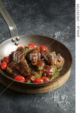 ピーマンの肉詰め 106383789