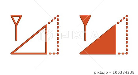 Illustration Vector graphic of signal bar icon 106384239