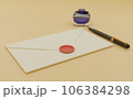 手紙と万年筆 106384298