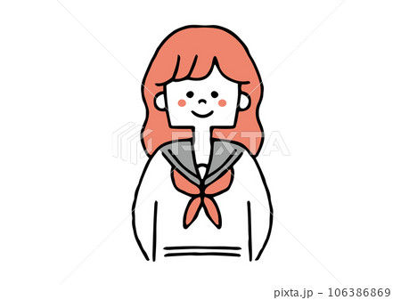 学生服の女の子 106386869