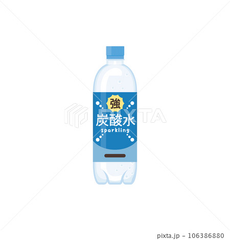 強炭酸水のペットボトル　500ml 106386880