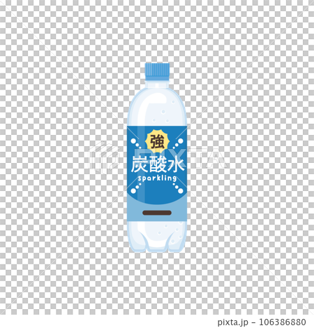 強炭酸水のペットボトル　500ml 106386880