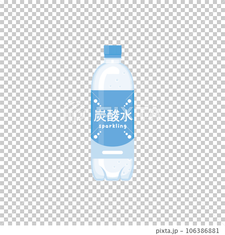 Carbonated water plastic bottle 500ml Carbonated water plastic bottle 500ml 106386881