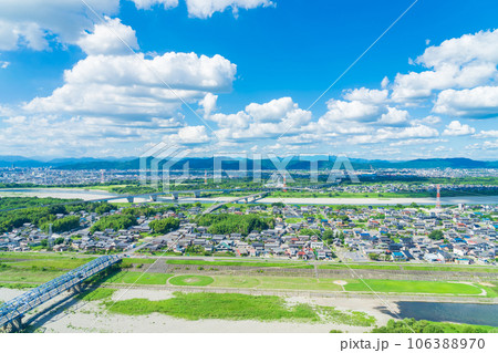 138タワーパーク、ツインアーチ138からの眺め〈愛知県一宮市〉 106388970