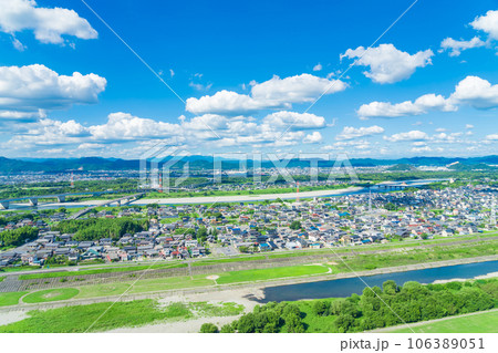 138タワーパーク、ツインアーチ138からの眺め〈愛知県一宮市〉 106389051