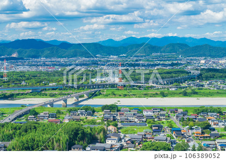 138タワーパーク、ツインアーチ138からの眺め〈愛知県一宮市〉 106389052