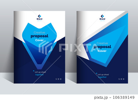 Business Proposal Catalog Cover Design Template 106389149