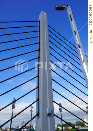 ミュンヘン大橋（2径間連続PC斜張橋の主塔） 106390097