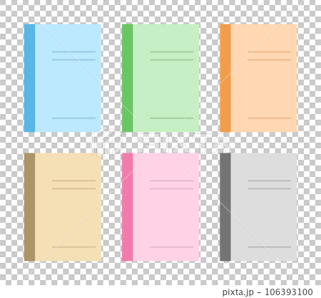 6 color notebook set 6 color notebook set 106393100