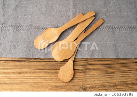 Wooden Spoon, New Wood Spoons, Small Ladle, Vintage Kitchen Accessory, Retro Wooden Spoons 106393298