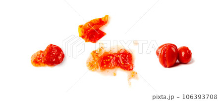 Pickled Cherry Tomatoes Isolated, Canned Small Tomato, Healthy Fermented Vegetables, Salted Marinated Food Pickled Cherry Tomatoes Isolated, Canned Small Tomato, Healthy Fermented Vegetables, Salted Marinated Food 106393708