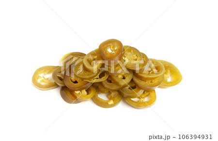 Pickled Jalapeno, Marinated Green Jalapenos, Hot Mexican Pepper Slices, Pickled Green Jalapeno Pickled Jalapeno, Marinated Green Jalapenos, Hot Mexican Pepper Slices, Pickled Green Jalapeno 106394931