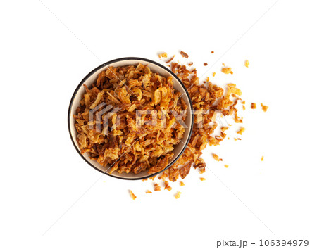 Roasted Onion, Dry Onion Pieces, Crispy Fried Onions Roasted Onion, Dry Onion Pieces, Crispy Fried Onions 106394979
