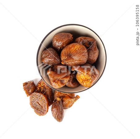 Dry Fig, Dried Ficus Carica Fruit, Sweet Healthy Diet, Tropical Dessert, Wrinkled Dehydrated Snack Dry Fig, Dried Ficus Carica Fruit, Sweet Healthy Diet, Tropical Dessert, Wrinkled Dehydrated Snack 106395158