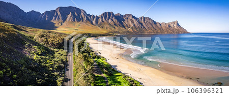 Aerial view of Kogel Bay in Western Cape Province in South Africa Aerial view of Kogel Bay in Western Cape Province in South Africa 106396321