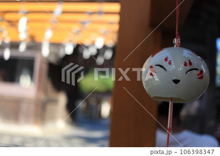 竹駒神社のきつねの風鈴 竹駒神社のきつねの風鈴 106398347