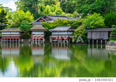 京都府長岡京市の長岡天満宮　錦水亭 106398381